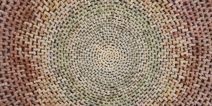 Teresa Ficara CIRCLE PALM TAPESTRY